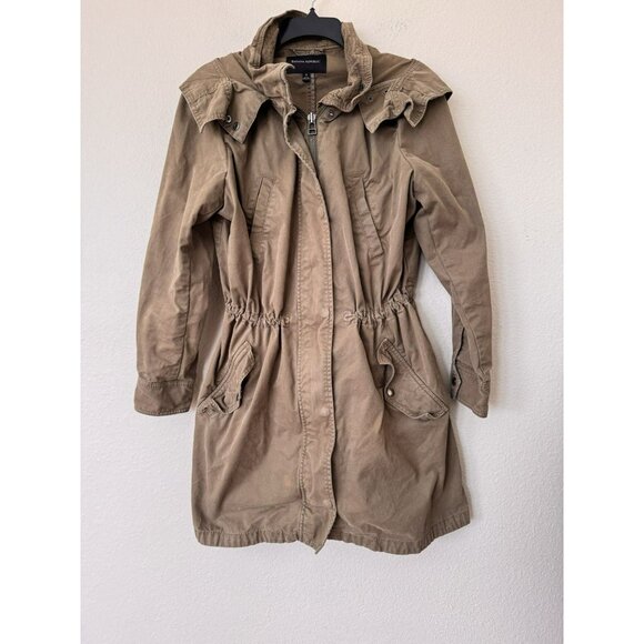 Banana Republic Jacket Womens Small Olive Green Utility Field Military Pockets - Picture 3 of 10